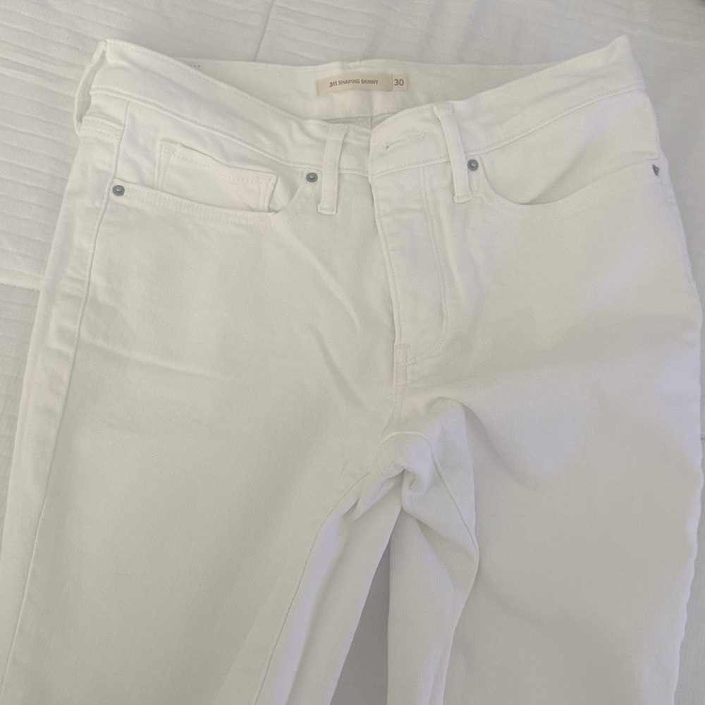 Levi's Women's White Jeans